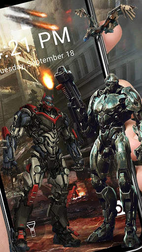 Robot APUS Live Wallpaper screenshot 3