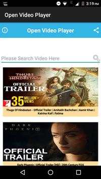 Open Video Player screenshot 1
