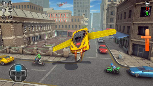 Flying Car Rescue Game 3D: Flying Simulator screenshot 2