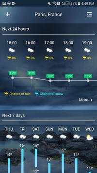 Live Weather App - Clock Widget for Android screenshot 3