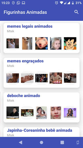 Funny Animated Stickers 2021 BRAZIL screenshot 1