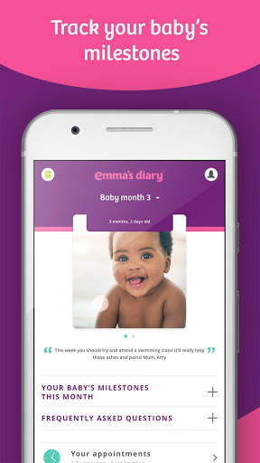 Pregnancy App & Baby Tracker UK – Emma’s Diary screenshot 3