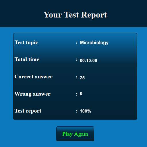 microbiology MCQ screenshot 5