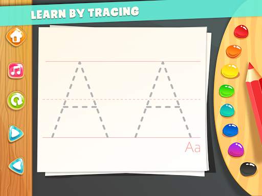 ABC Tracing for Kids Free Games screenshot 19