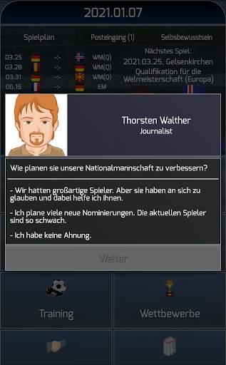True Football National Manager screenshot 2