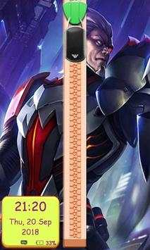 Mobile Legend Hero Zipper Lockscreen screenshot 1