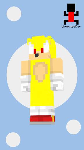 Sonic Skin for Minecraft PE screenshot 3