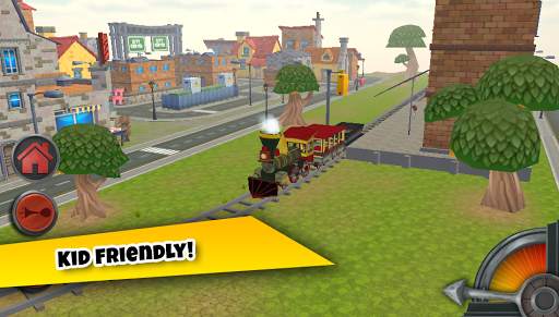 3D Train Game For Kids - Free Vehicle Driving Game screenshot 3