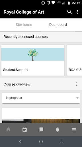 Moodle RCA screenshot 3