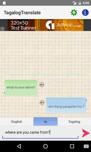 Tagalog Translate screenshot 2