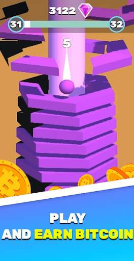 CryptoBall - Earn Real Bitcoin स्क्रीनशॉट 1