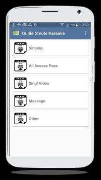 Guide Sing Karoke By Smule screenshot 3