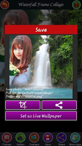 Waterfall Frame Collage screenshot 7