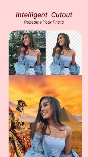 Selfie Camera - Cut Photo Editor screenshot 5