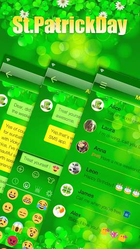 St. Patrick Day Emoji Keyboard स्क्रीनशॉट 3