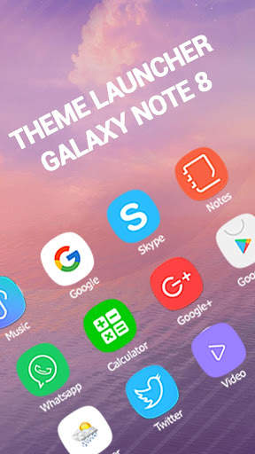 Launcher For galaxy note 8 pro screenshot 1