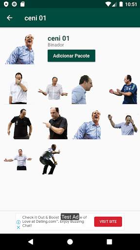 Figurinhas Flamengo para Whatsapp - Elenco screenshot 3