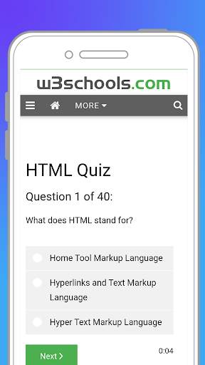 W3school screenshot 2