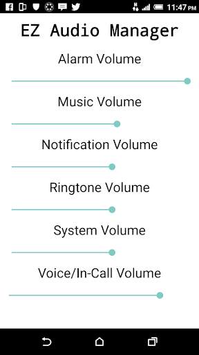 Easy Audio Manager screenshot 1