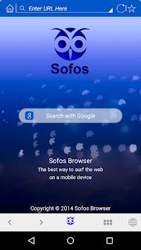 Sofos Browser screenshot 1