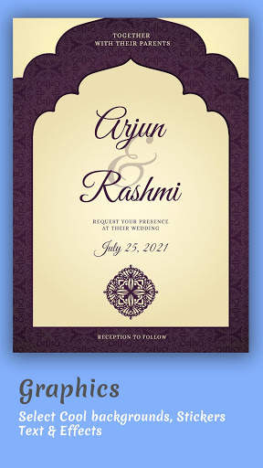 Invitation Card Maker скриншот 6