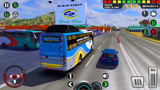 Euro Coach Bus Driving Game screenshot 4