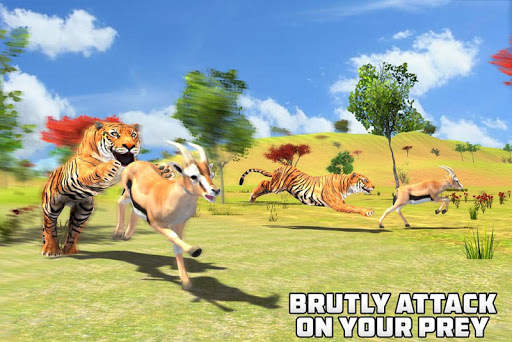 Tiger Simulator: Animal Family Survival Game screenshot 1