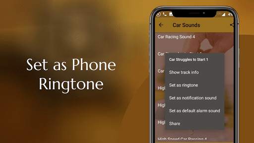 Car Sounds - HD Car Sound Ringtone screenshot 3
