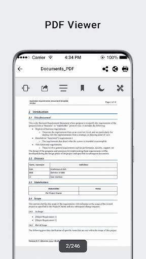 PDF Viewer 2020 - PDF Reader , Converter , editor скриншот 2