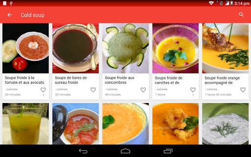 Recettes de soupe screenshot 16