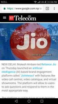Jio Online Tv screenshot 1