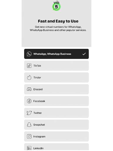 Virtual Number for WhatsApp screenshot 8
