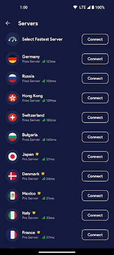 BYCOM VPN screenshot 2