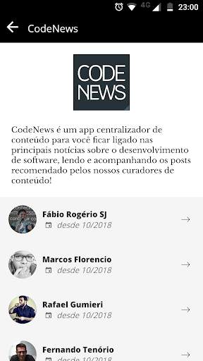 Code News - Notícias para programadores screenshot 6