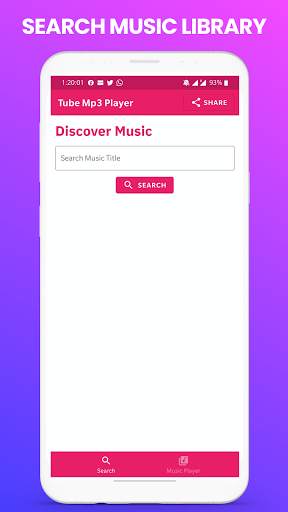 Tube Mp3 Downloader  Free Music Player - Tube Play screenshot 1