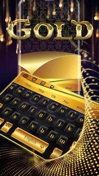 Black Gold Keyboard screenshot 1