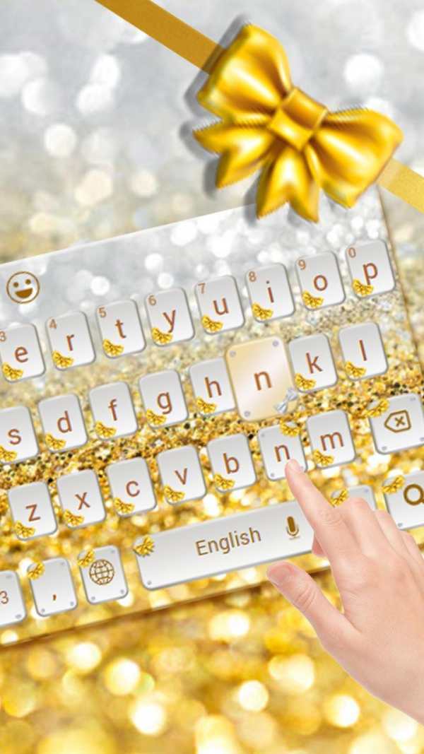 Gold diamond keyboard screenshot 2
