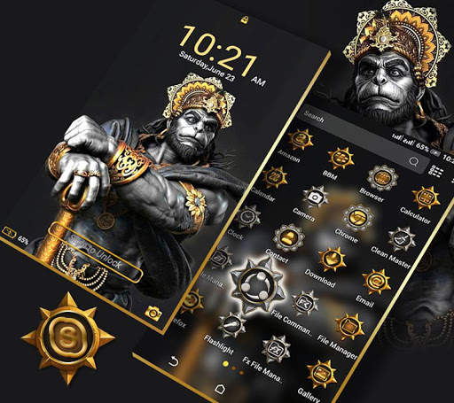 Lord Hanuman Ji Launcher Theme screenshot 6