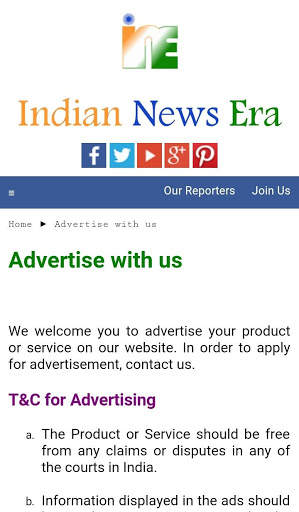 Indian News Era screenshot 5