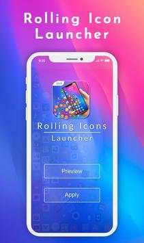 New Rolling App Icon Launcher screenshot 1