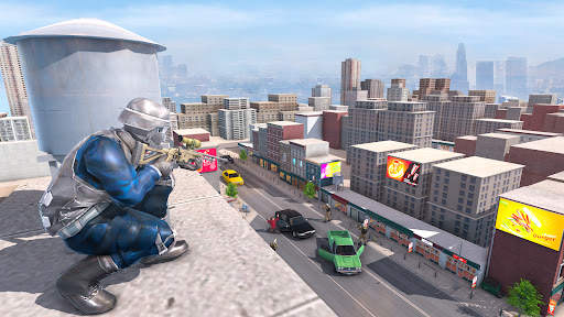 Elite Sniper Shooter City 3D screenshot 1