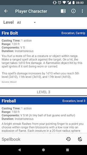 D&D Session Assistant 2 تصوير الشاشة