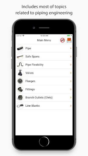 Piping Toolbox: ASME, Flange, Fitting, Valve, Eng screenshot 1