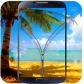 Transparent Zip Lock Screen иконка