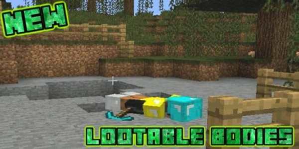 Lootable Bodies Mod For Minecraft screenshot 2