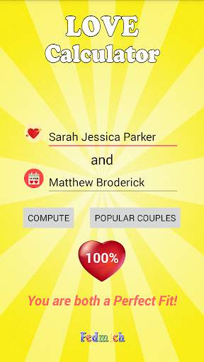 LOVE Calculator / Test screenshot 5