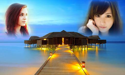 Beach Multi Photo Frame screenshot 2