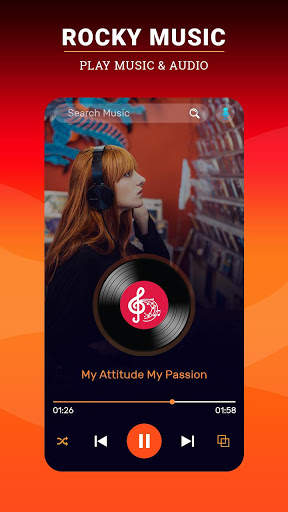 ROCKY Music- Play Music, Audio & Download Mp3 Song screenshot 2