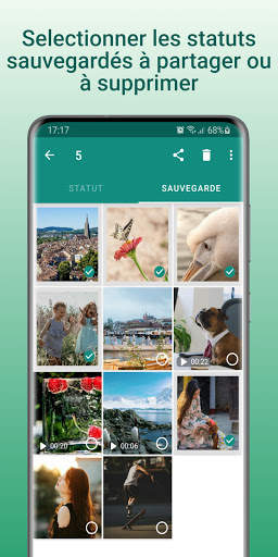 WhatsStatus Saver -Téléchargeur de statut WhatsApp screenshot 5