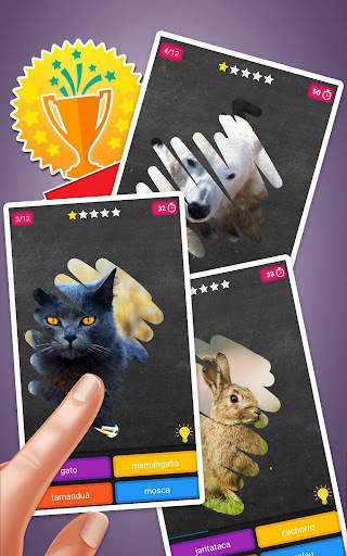 Jogo de raspar: Animais Quiz screenshot 3